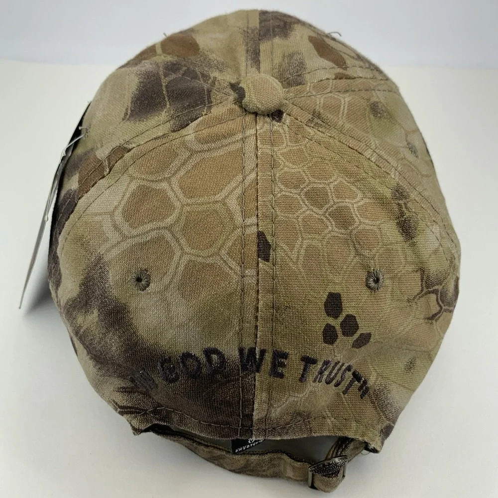 Wayne Smith Trucking Hat Kryptek Camo Strapback Outdoor Cap Baseball Cap w/ Tag